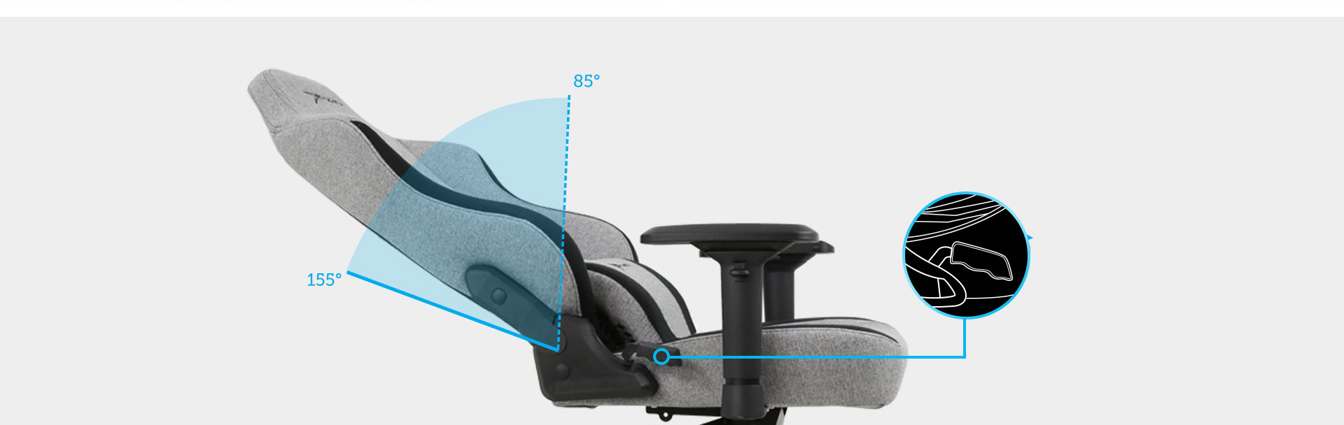E-WIN Gaming Chair Backrest